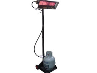 Gas radiant heater for hire in Melbourne