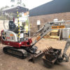 Excavator 1.6 ton - on site in Red Hill, VIC for hire in Melbourne