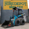 Bobcat mini for hire in Melbourne