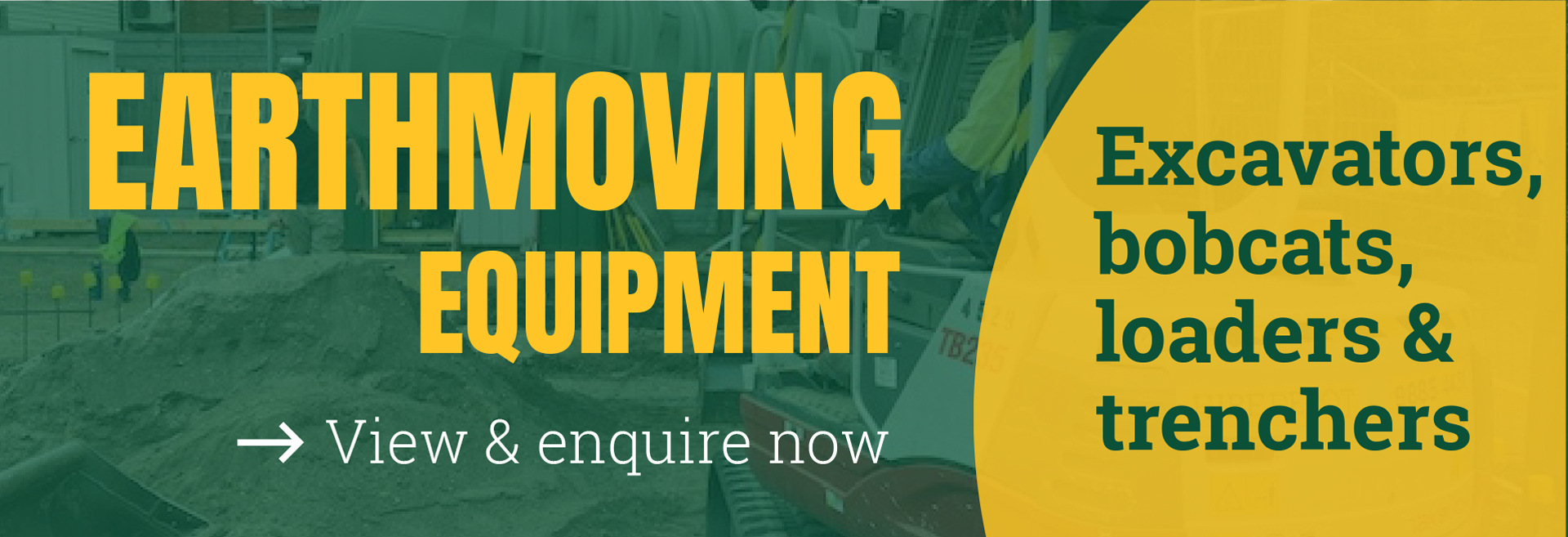View earthmoving equipment