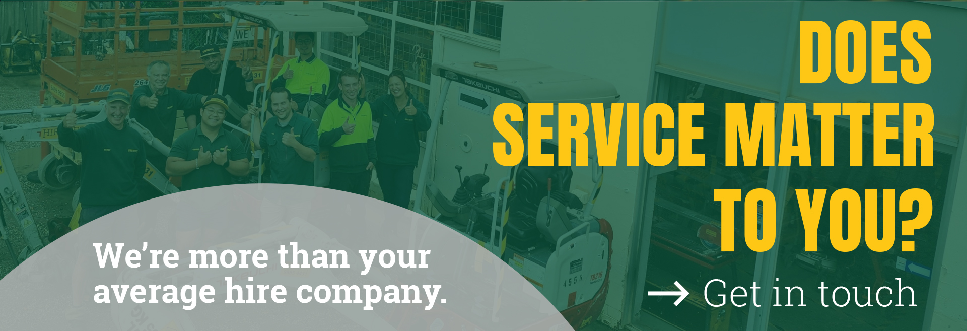 Does service matter to you?
