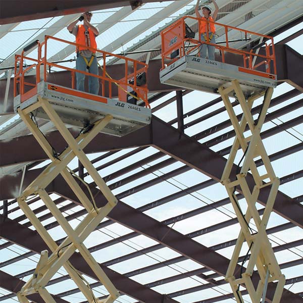 7.9m Scissor Lift For Hire Preston & Melbourne HireDepot