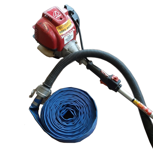 Handheld portable pump for hire in Melbourne