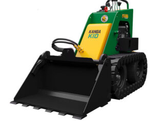 Narrow access tracked mini loader - KANGA KID