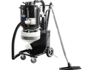 Concrete dust extraction vacuum