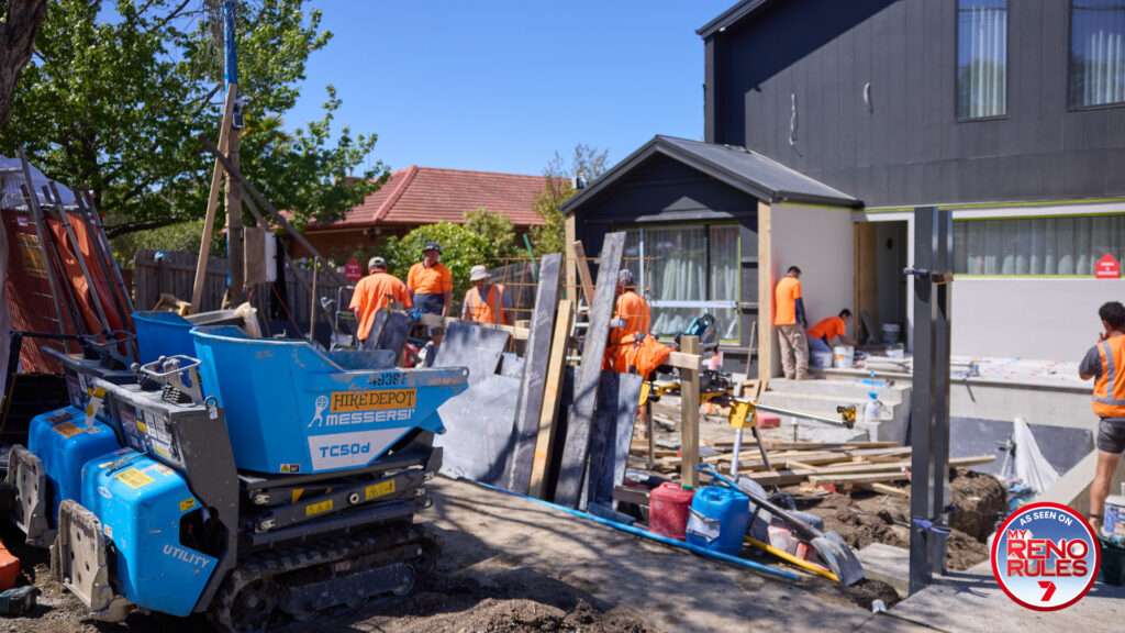 Tracked wheelbarrow - as seen on My Reno Rules
