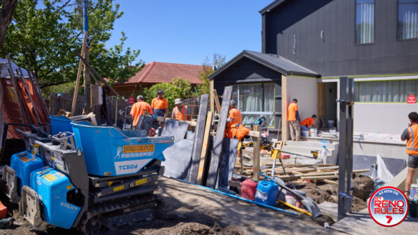 Tracked wheelbarrow - as seen on My Reno Rules