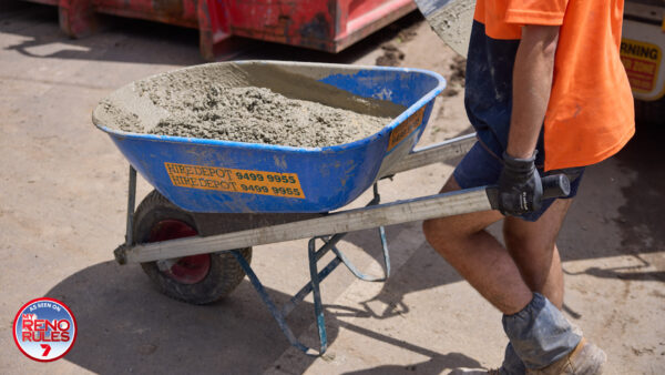 Wheelbarrow - as seen on My Reno Rules