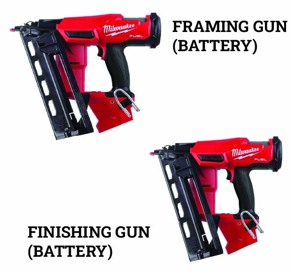 Framing & Finishing Guns (battery)
